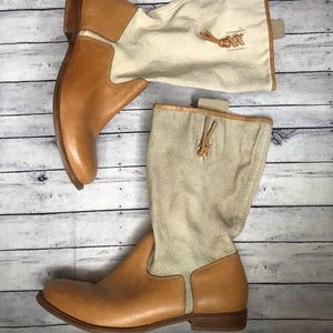 New leather Coachella boots size 9